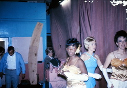 Backstage dressrehersal 1968